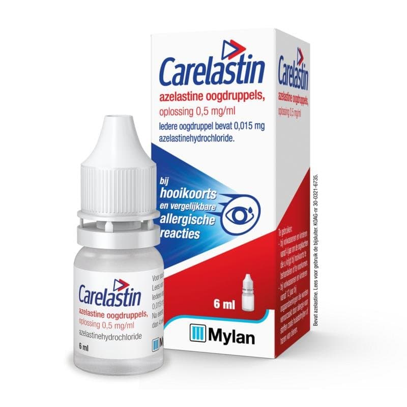 Carelastin Oogdruppels azelastine 6ml