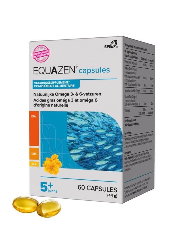 Equazen Eye q capsules omega 3- & 6-vetzuren 60ca