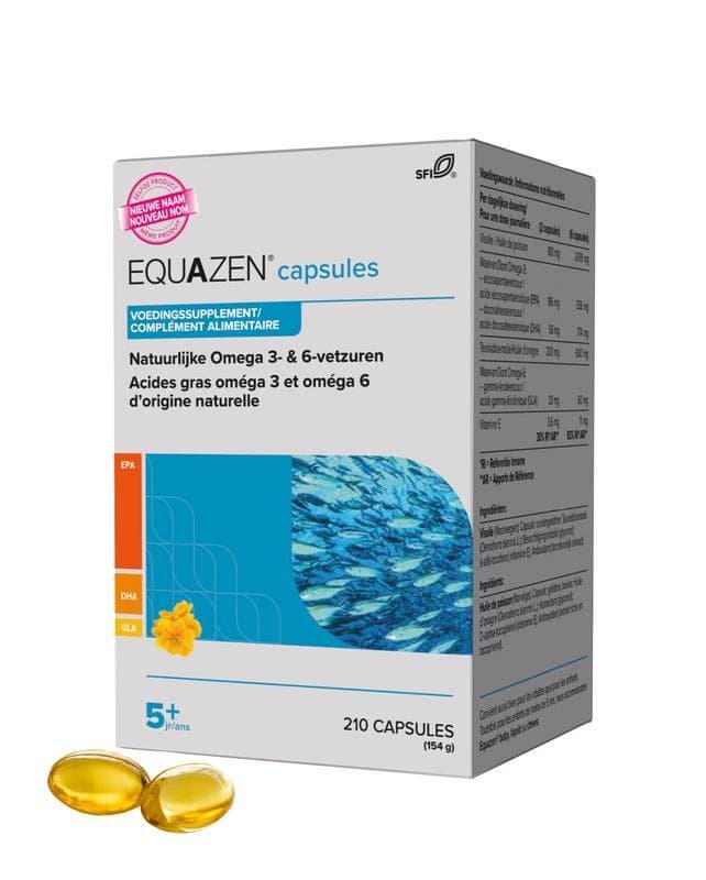 Equazen Eye q capsules omega 3- & 6-vetzuren 210ca