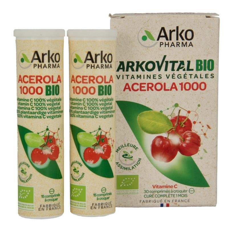 Arkovital Acerola 1000 bio 30kt