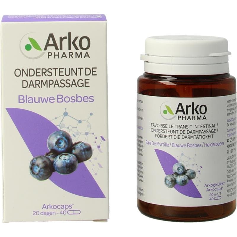 Arkocaps blauwe bosbes bio 40ca