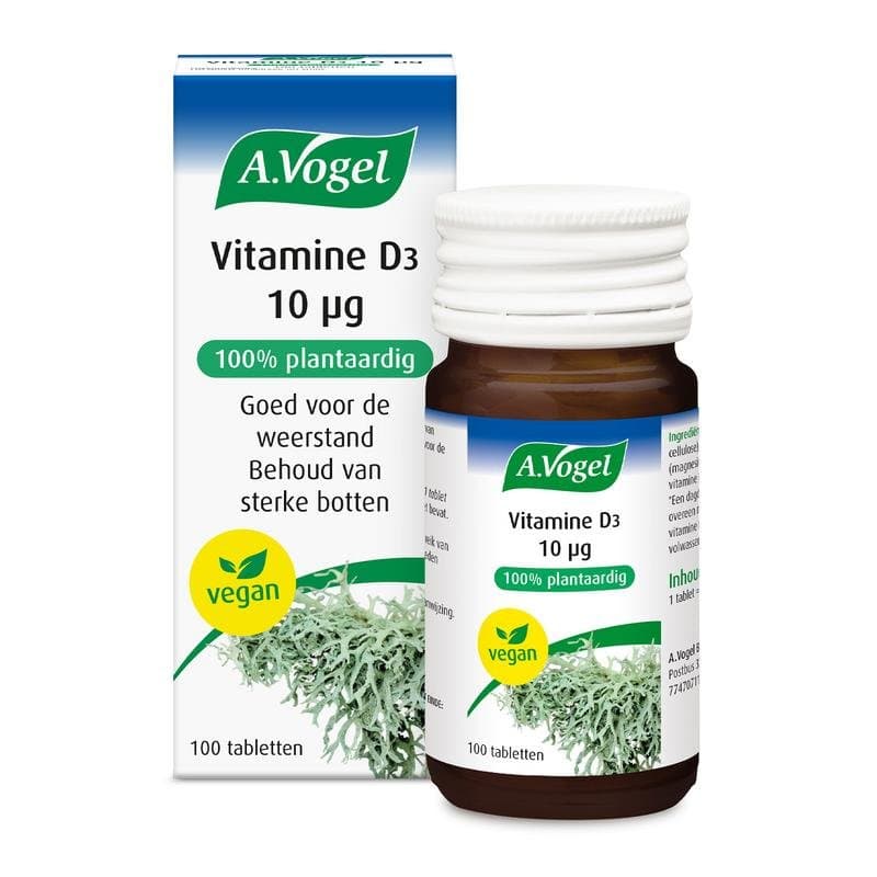 A Vogel Vitamine D3 10ug 100tb