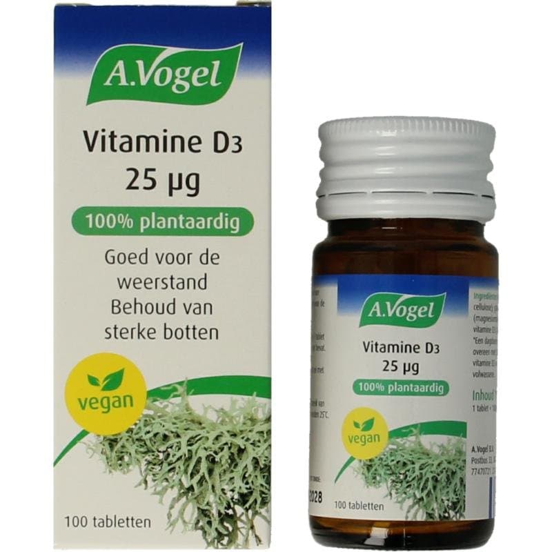 A Vogel Vitamine D3 25ug 100tb