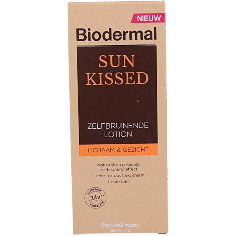 Biodermal Zelfbruinende lotion sun kiss 200ml