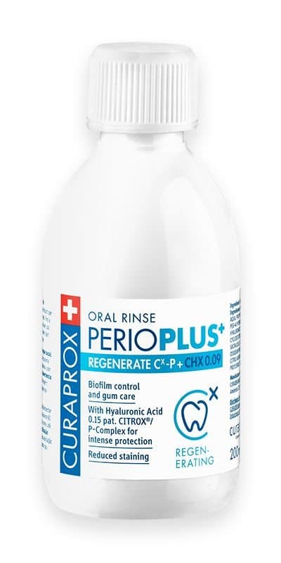 Curaprox Perio plus regenerate CHX 0.09 200ml