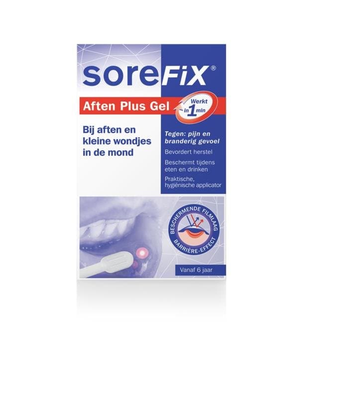 Sorefix Aften plus gel potje 7ml