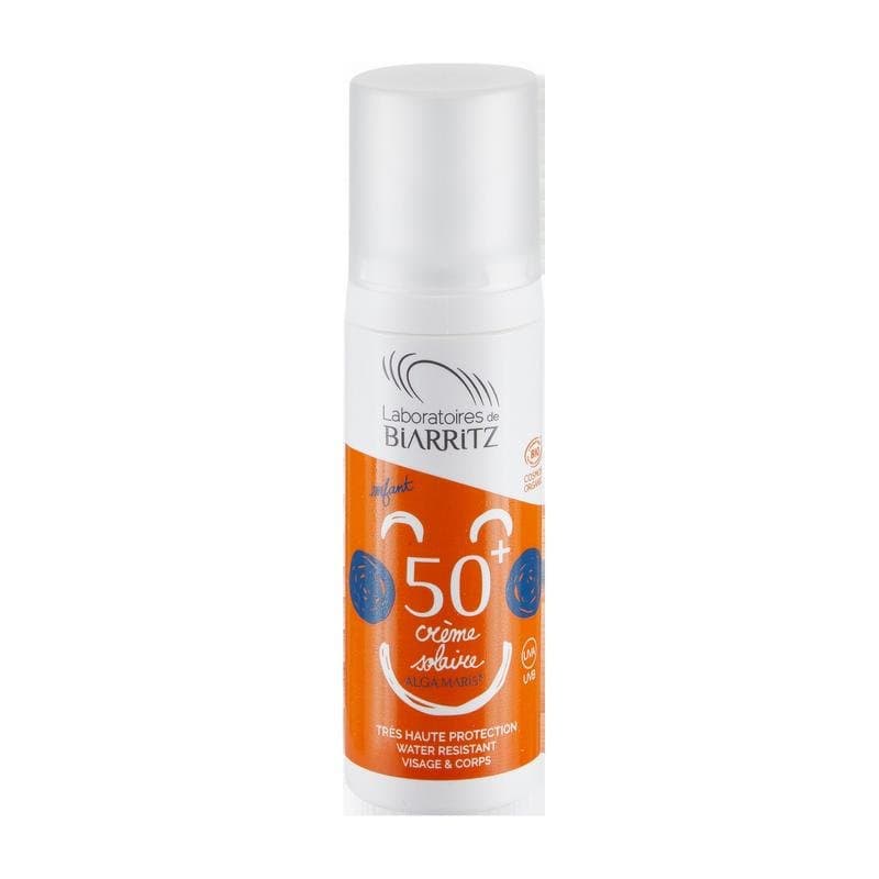 Algamaris Baby/kinder zonnebrand bio SPF50+ 50ml