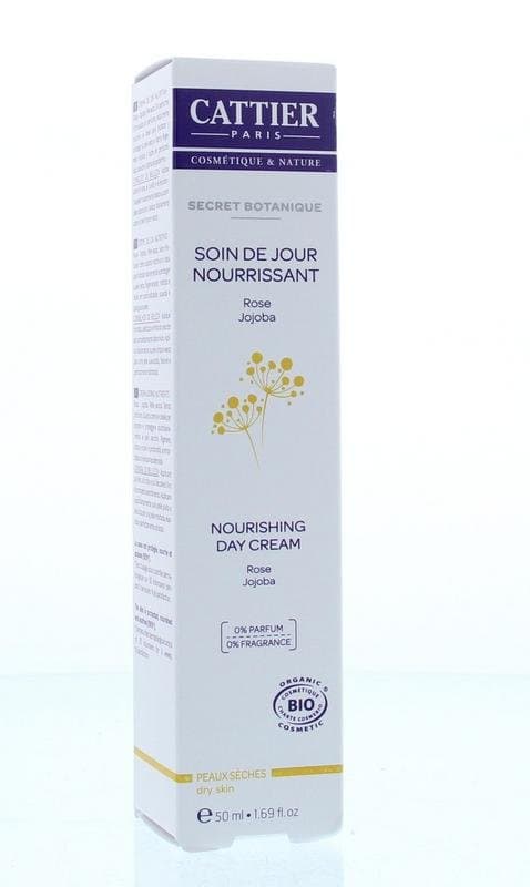 Cattier Dagcreme voedend droge en gevoelige huid 50ml