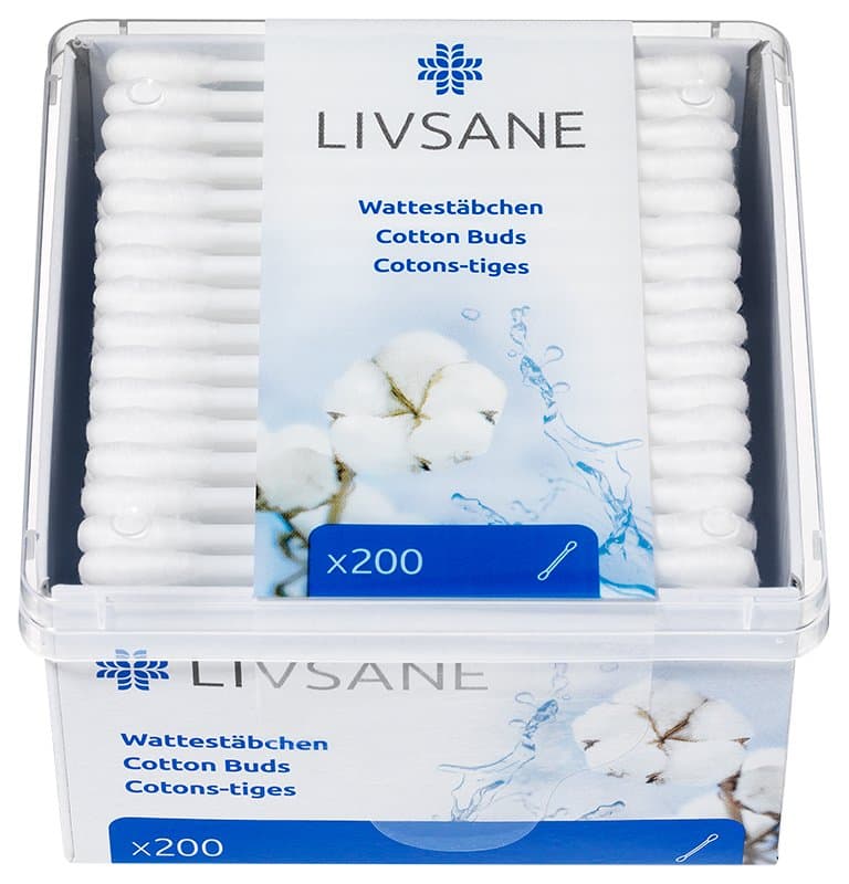 Livsane Wattenstaafjes papier 200st