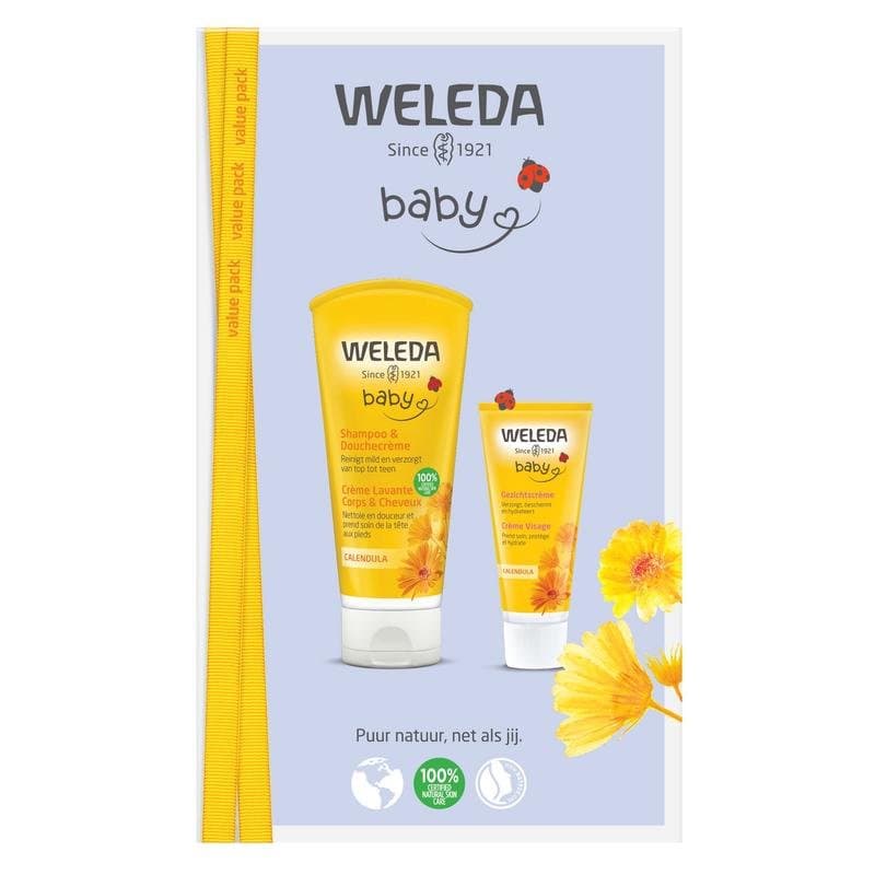 Weleda Calendula voordeelset baby gezichtscreme 1set
