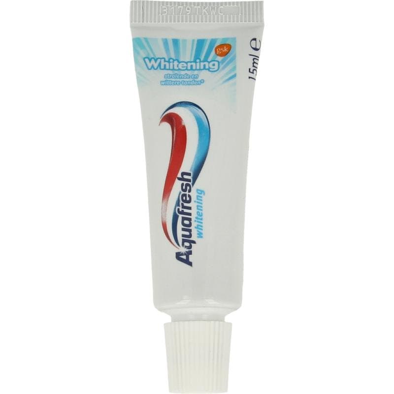 Aquafresh Tandpasta whitening mini 15ml
