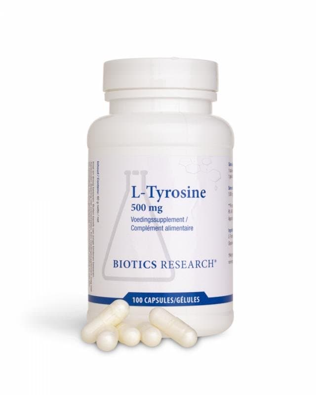 Biotics L-Tyrosine 500mg 100ca