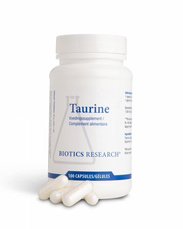 Biotics Taurine 500mg 100ca