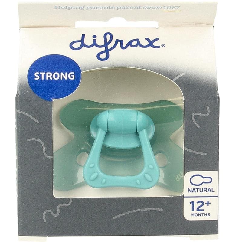 Difrax Fopspeen natural 12+ maanden ocean 1st