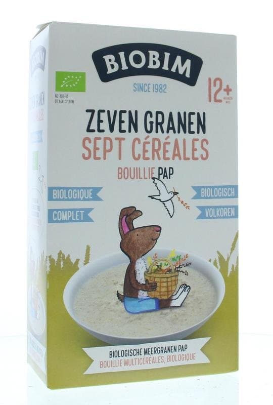 Biobim 7 Granenpap 12+ maanden bio 250g