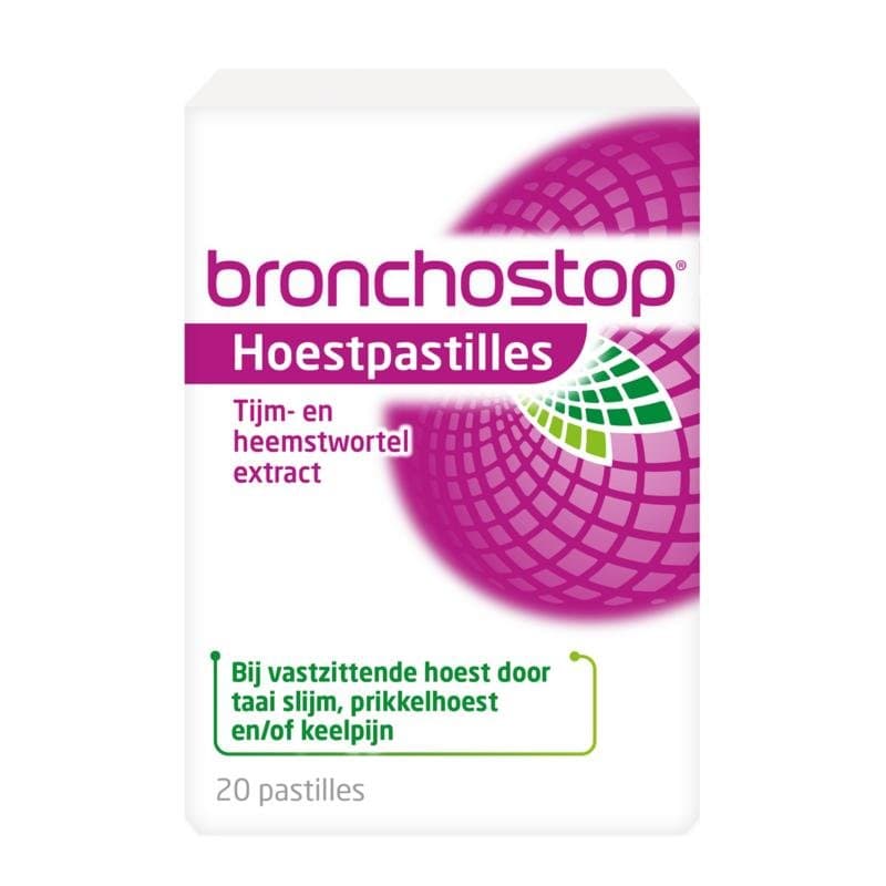 Bronchostop Hoestpastille tijm heemst 20st