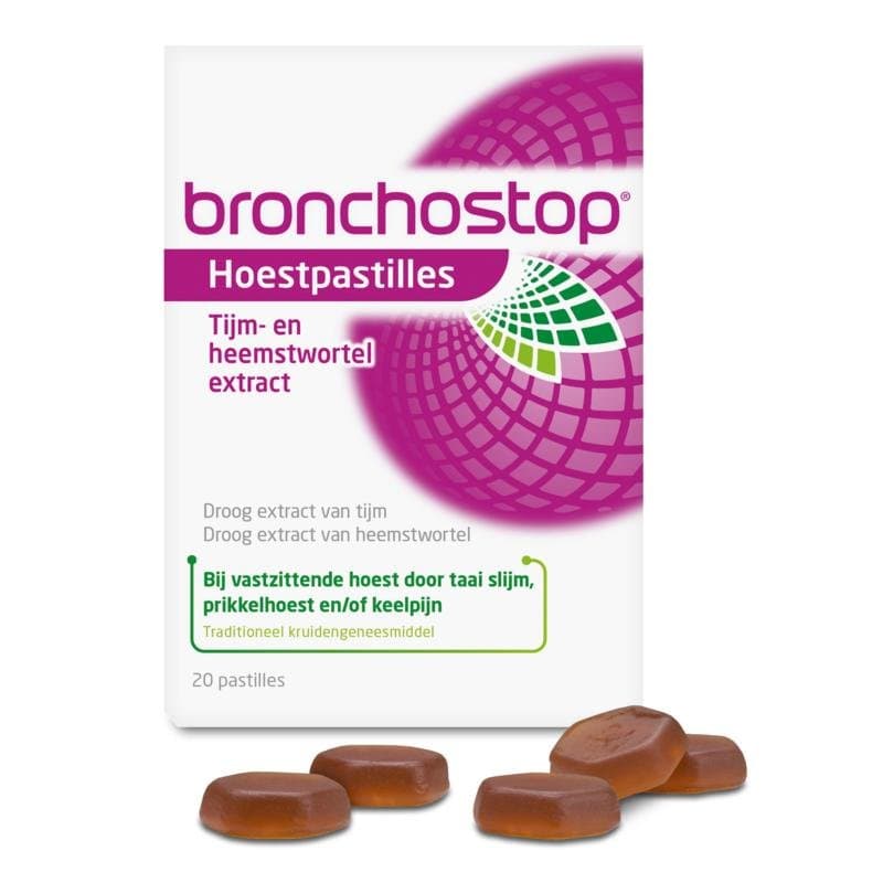 Bronchostop Hoestpastille tijm heemst 20st