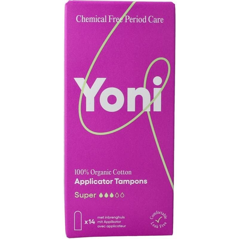 Yoni Tampons super met applicator 14st