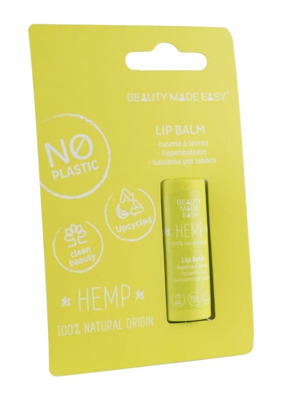 Beauty Made Easy Papertube lipbalm hemp 6g