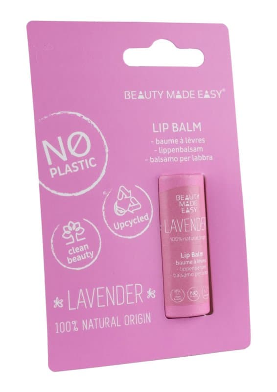 Beauty Made Easy Papertube lipbalm lavender 6g
