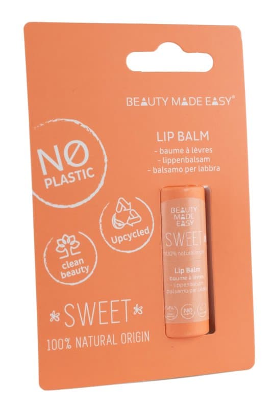 Beauty Made Easy Papertube lipbalm sweet 6g