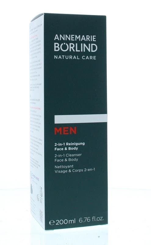 Borlind Cleanser men 2-in-1 face & body 200ml