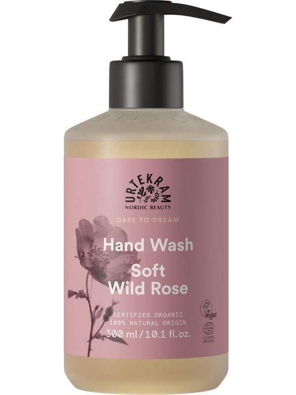 Urtekram Handzeep soft wild rose 300ml