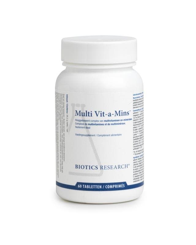 Biotics Multi vit a mins 60tb