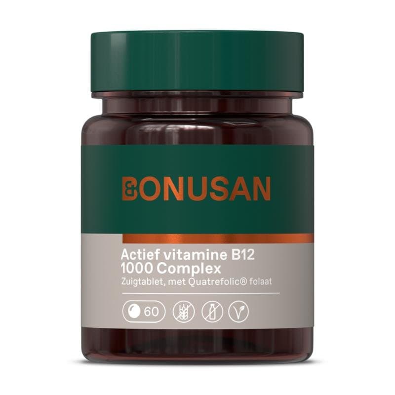 Bonusan Vitamine B12 1000mcg actief 60zt