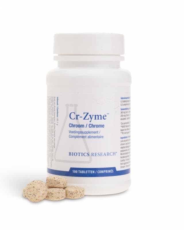 Biotics CR-Zyme 200mcg GTF 100tb