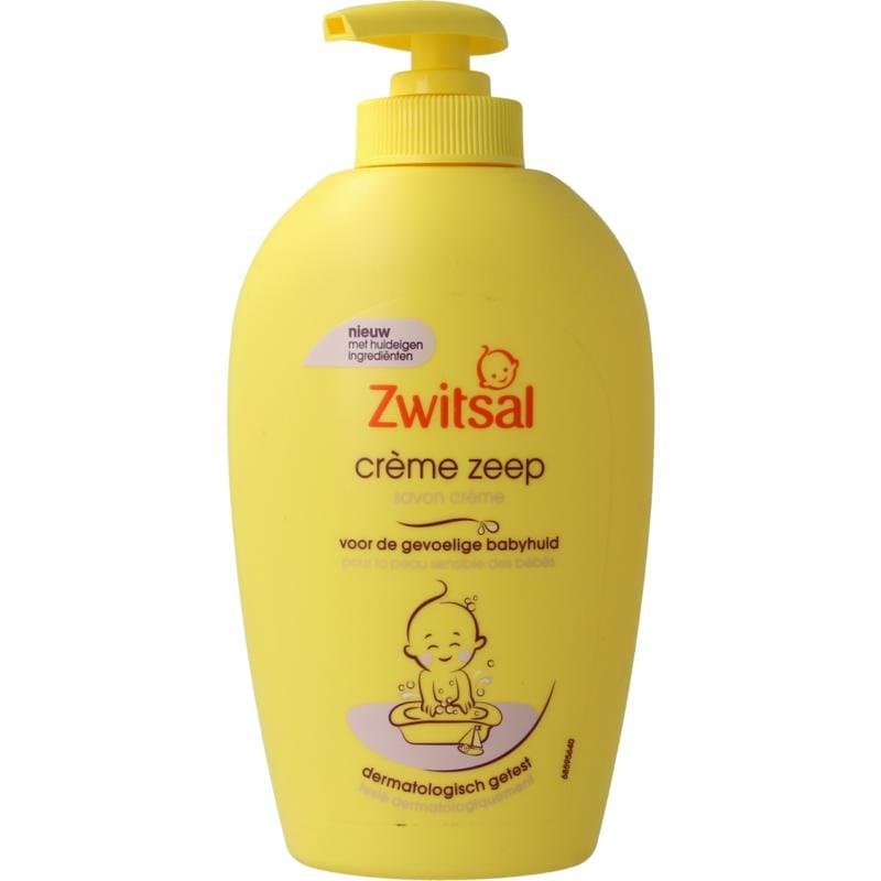 Zwitsal Creme zeep pomp 250ml