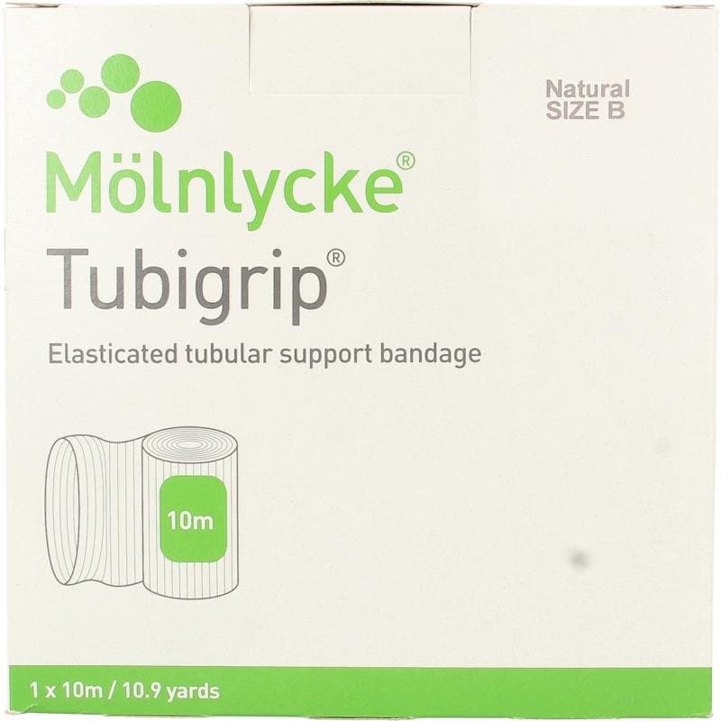 Tubigrip Elastisch buisverband B 10m x 6.25cm wit 1st