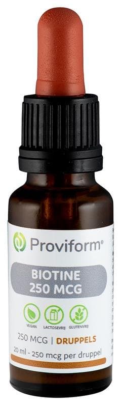 Proviform Biotine 250 mcg druppels 20ml