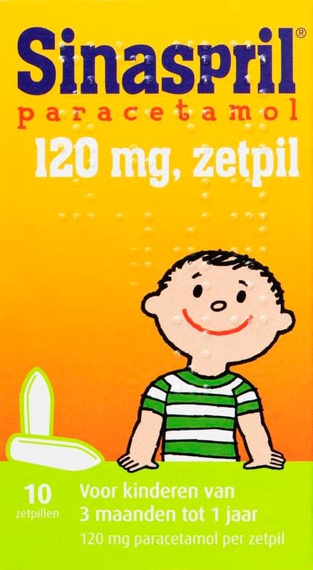 Sinaspril Paracetamol 120mg 10zp