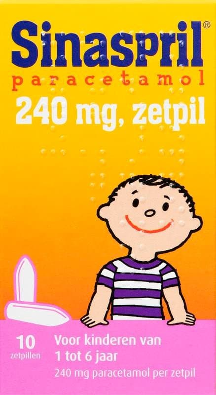 Sinaspril Paracetamol 240mg 10zp