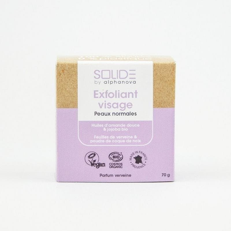 Alphanova Solide Exfoliating scrub blok 70g