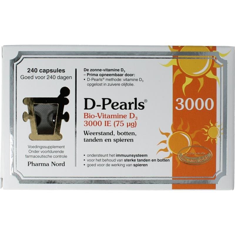 Pharma Nord Bio vitamine D3 75 mcg 240ca