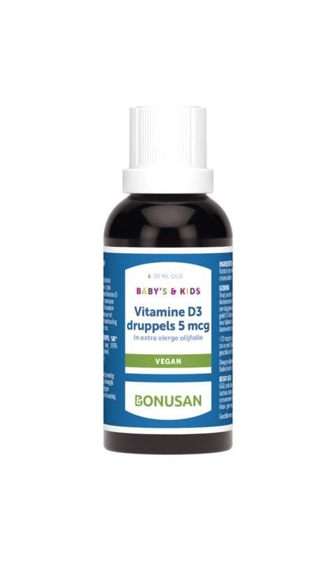 Bonusan Vitamine D3 kind 5mcg 30ml