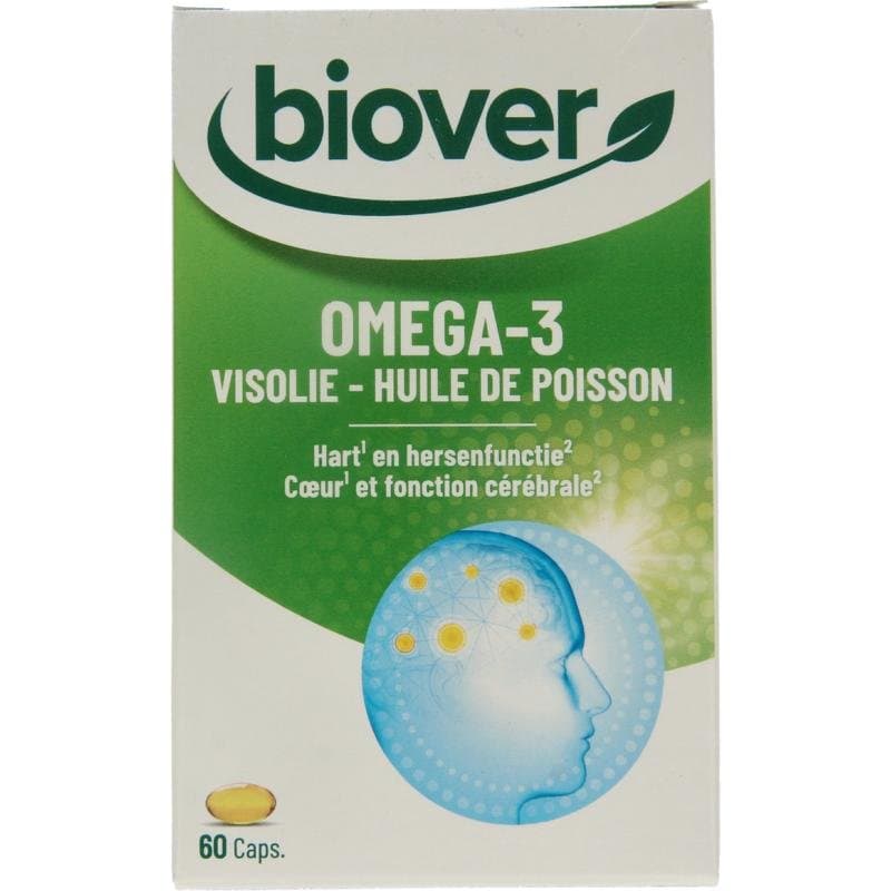 Biover Omega 3 visolie 60ca