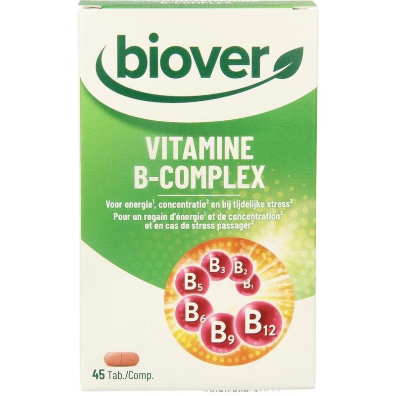 Biover Vitamine B complex all day 45tb