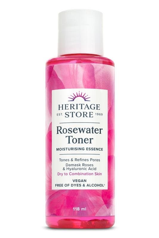 Heritage Store Rosewater facial toner 118ml