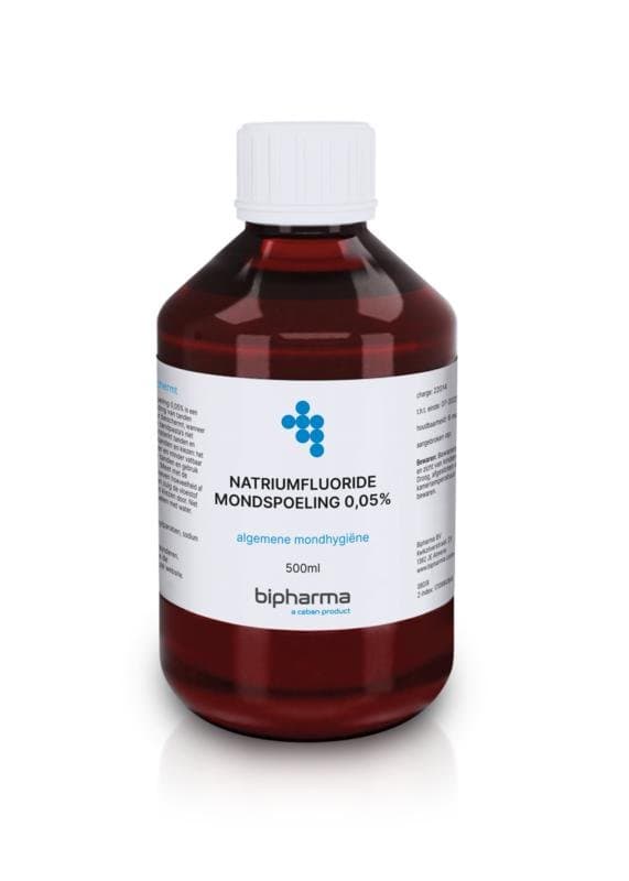 Bipharma Natriumfluoride 0,05% mondspoeling 500ml