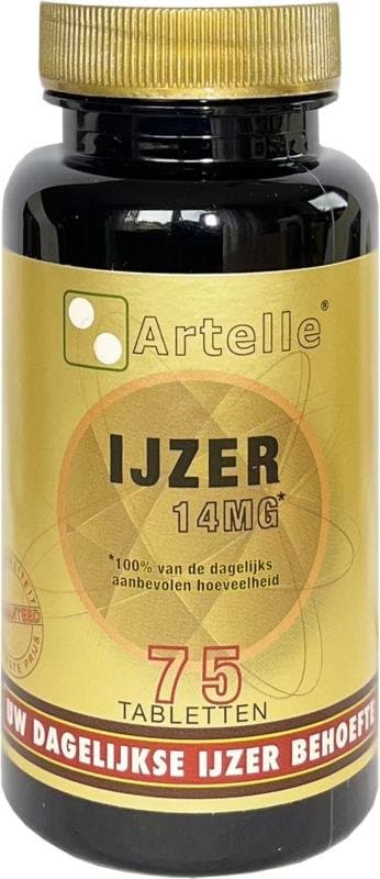 Artelle IJzer 14 mg 75tb