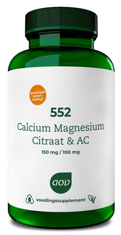 AOV 552 Calcium & magnesium citraat AC 60tb