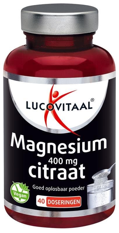 Lucovitaal Magnesium citraat 400mg poeder 100g