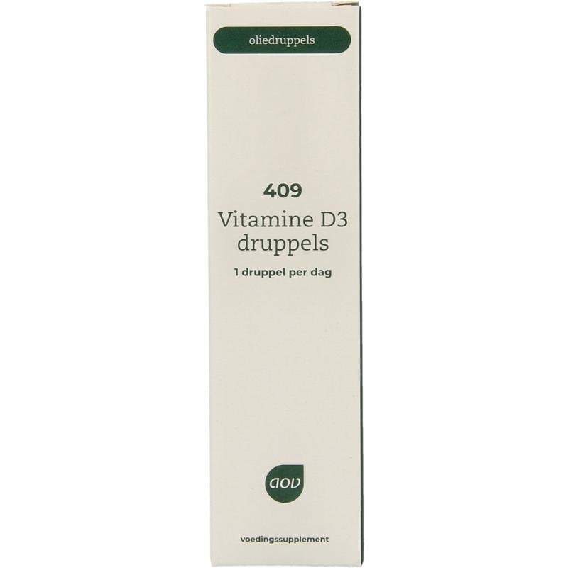 AOV 409 Vitamine D3 druppels 25mcg 15ml