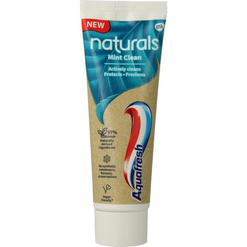Aquafresh Tandpasta naturals mint clean 75ml