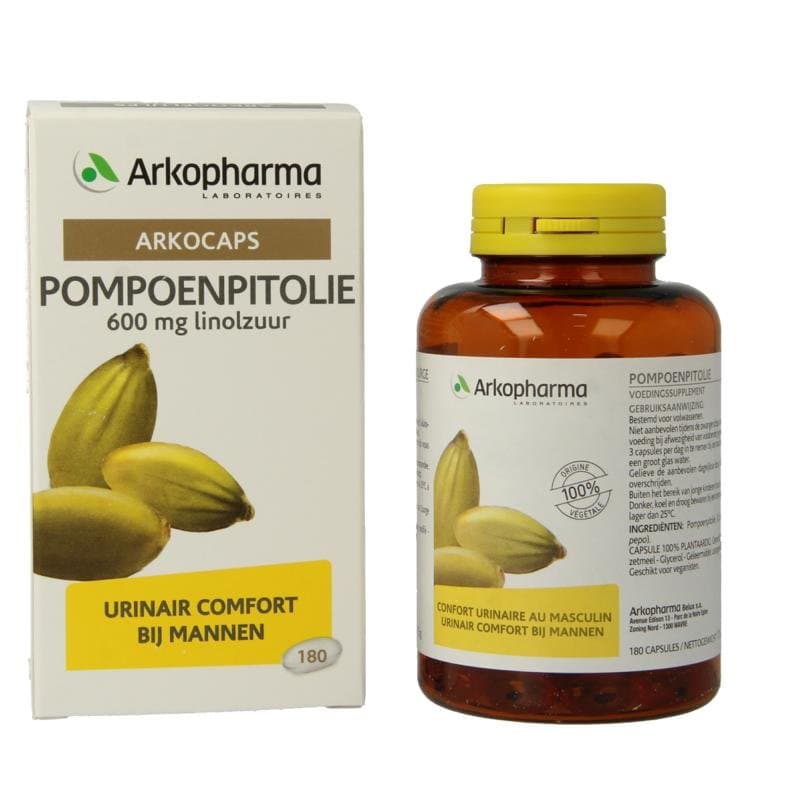 Arkocaps Pompoenpitolie 180ca