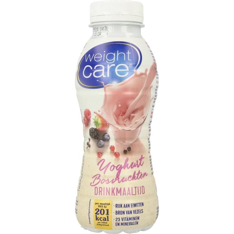 Wecare Drinkmaaltijd yoghurt & bosvruchten 330ml