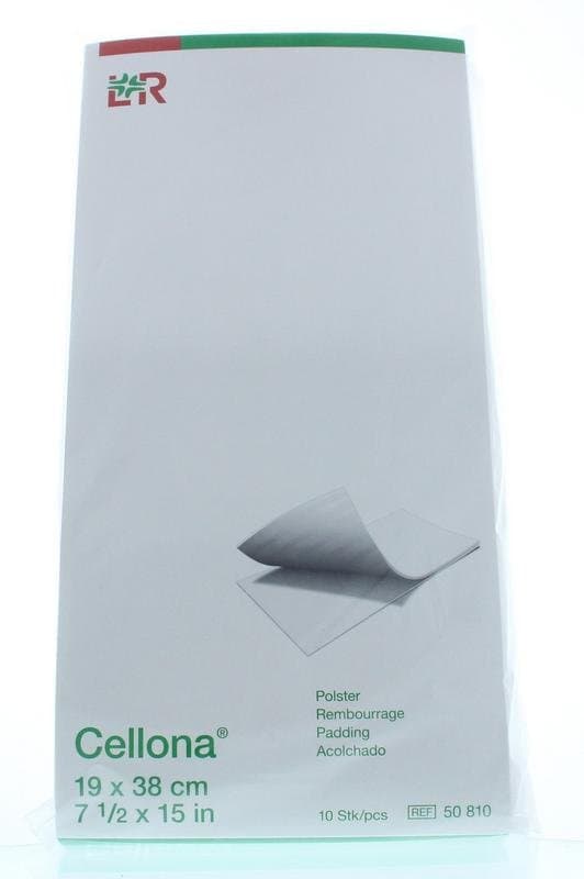 Cellona Polstervilt 19 x 38cm wit 10st